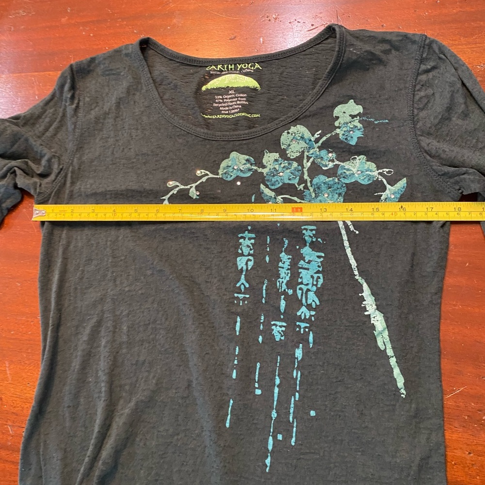 Earth Yoga Sustainable Organic Clothing Long Sleeve Tee - Picture 7 of 10